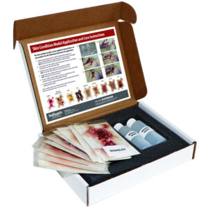 Conjunto de simulação de condições de pele geriátricas (9 condições da pele)