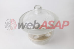 Dessecador Fundo e Tampa com Luva (160 mm)