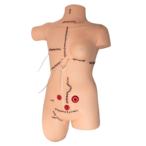 Simulador de bandagem e cuidados com feridas