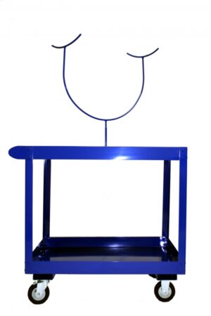 Carrinho de demonstração e plataforma de mannikin